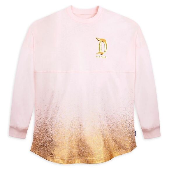 Disneyland Golden Logo Spirit Jersey Large
NWT Pink & Gold - Picture 1 of 4
